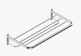 Handtuchhalter und Ablage THG 4RACK2