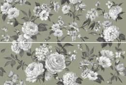 Marazzi White Deco Decoro Roseto Touch MF97