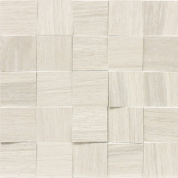 Florim Casa Dolce Casa Wooden White Mosaico 6X6 3D Incl.Nat.  742055