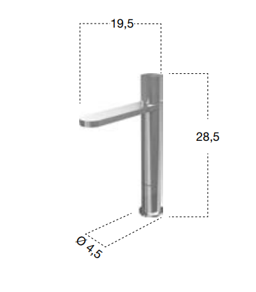 Miscelatore Antonio Lupi ND303