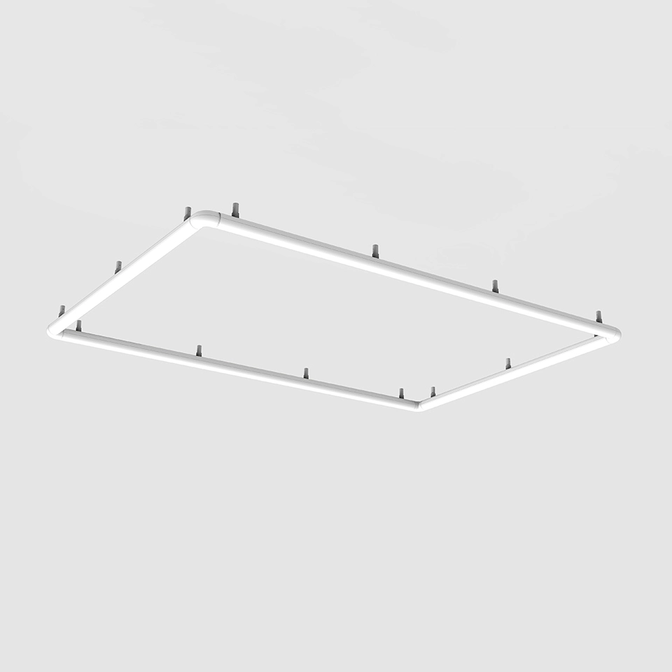 Ceiling lamp Artemide 1430130A Alphabet of Light - Rectangular - Wall/Ceiling Semi-Recessed - Dali/Push or APP