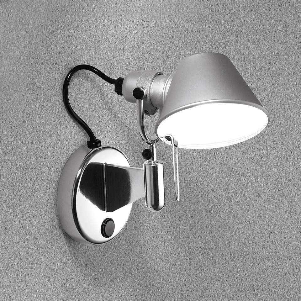 Lampa ścienna Artemide A0436W00 Tolomeo Faretto
