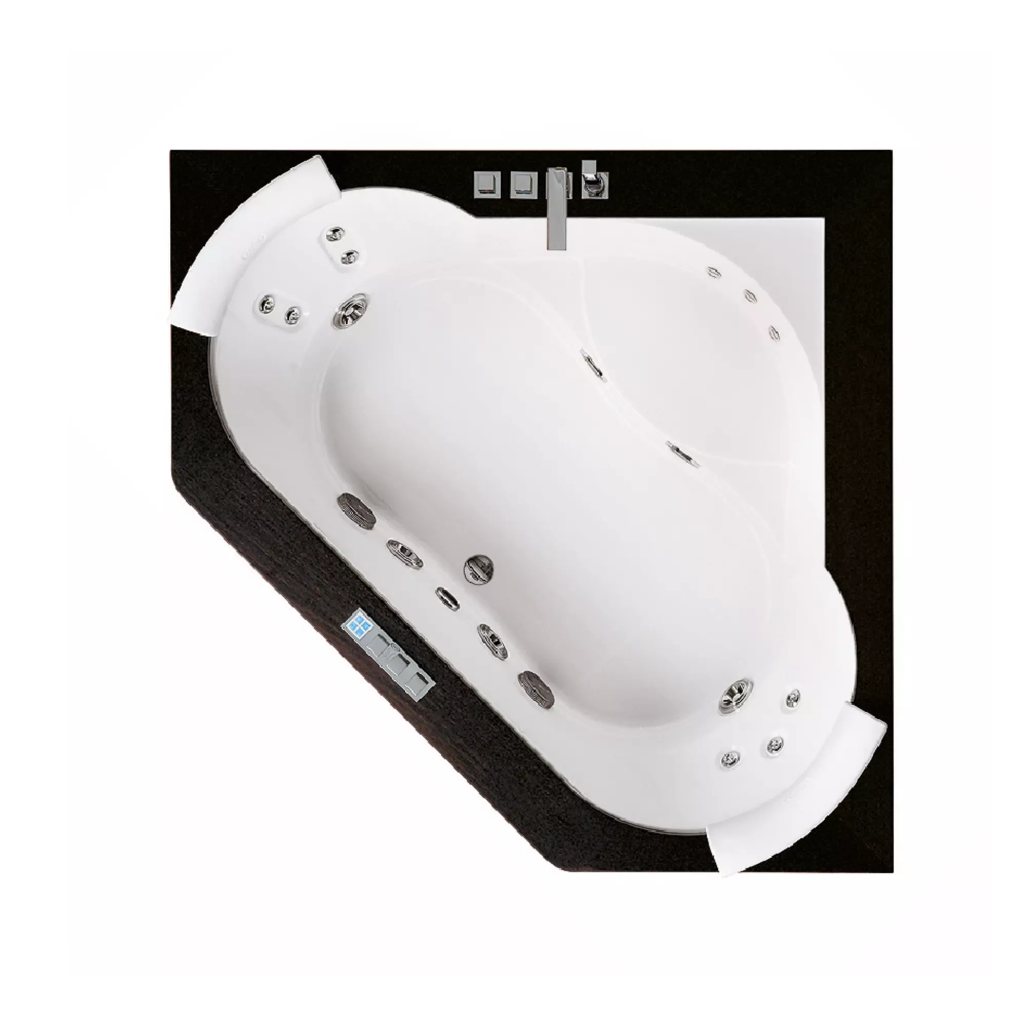 Bain Jacuzzi Aura Corner 160 Wood