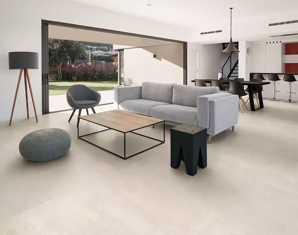 Floor Gres Buildtech 2.0 Cream Nat 6Mm 120X240 R 766660