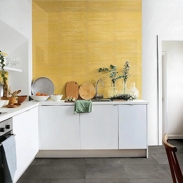 Ragno Candy Struttura 3D Brezza Mostarda RG4P