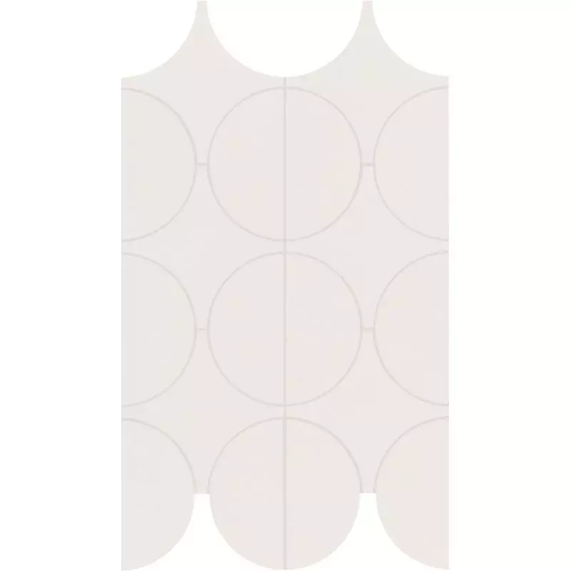 Marazzi Cementum Ash Mosaico Cerchi M9XZ