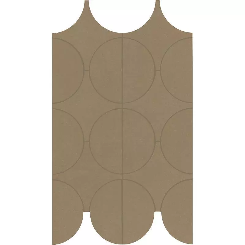 Marazzi Cementum Olive Mosaico Cerchi M9Y5