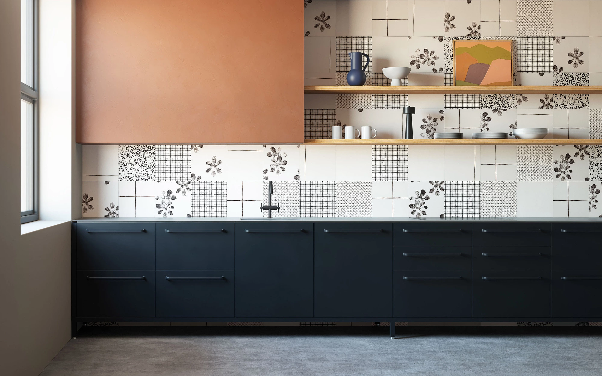 Mutina Chymia Bloom White 30X30 GAC03