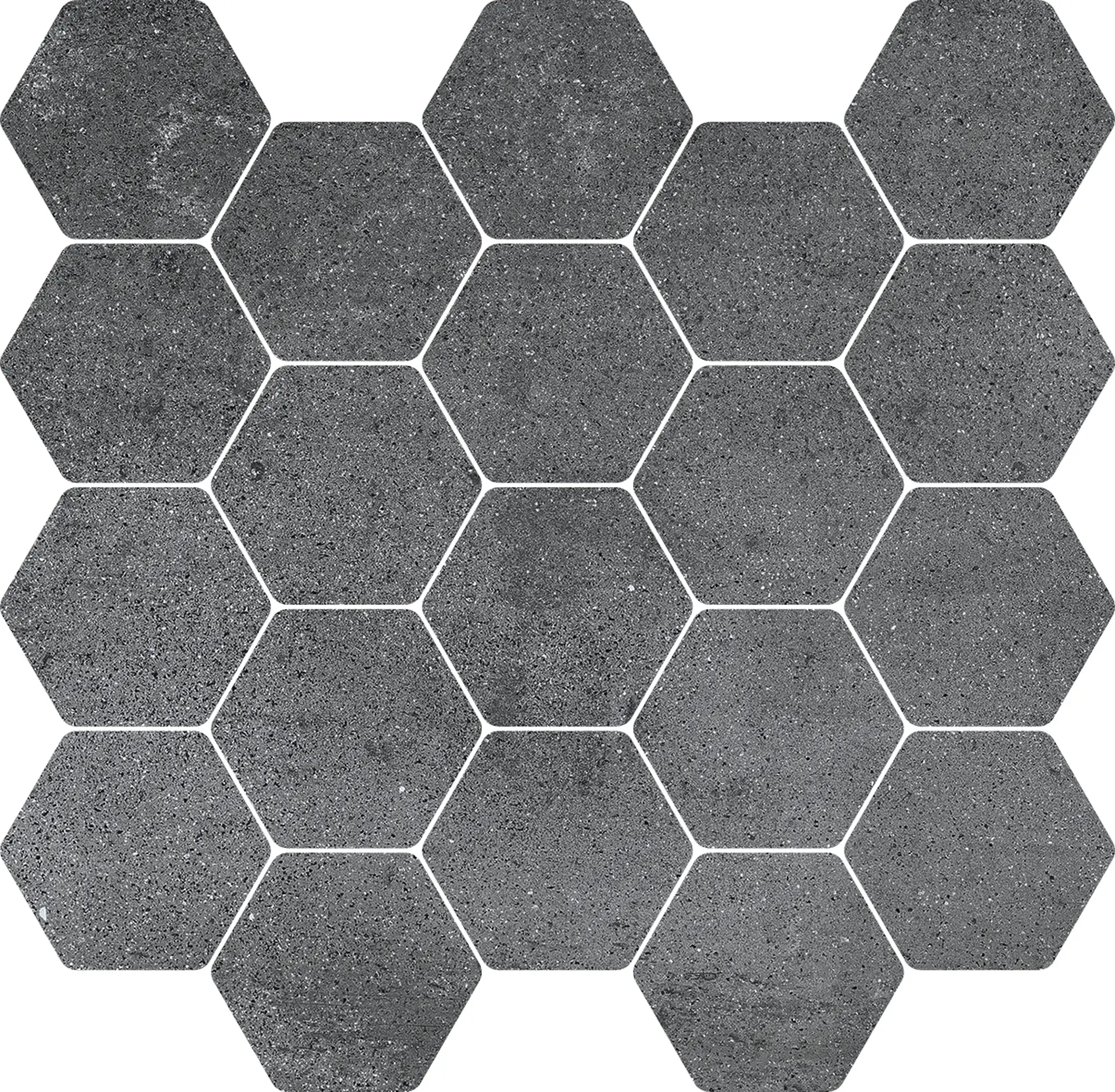 Ragno Clayton Dark Grey Mosaico RARU