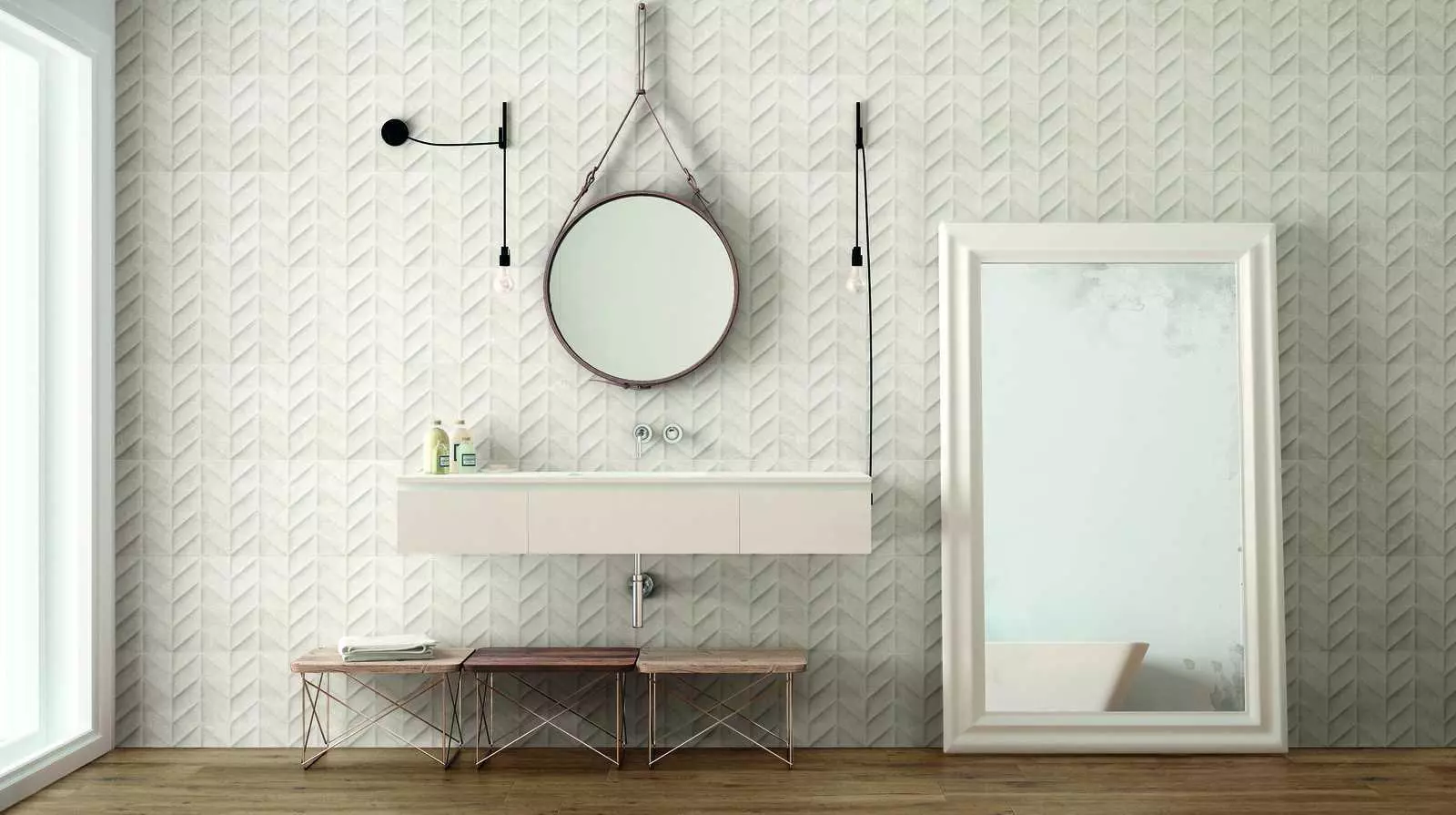Marazzi Dover Grey Struttura 3D Block M13K