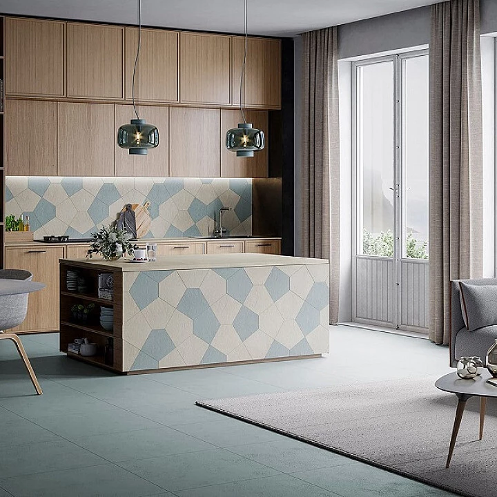  Gigacer Argilla Marine Large Pentagon 12Mm 12ARGPENTLMARINE 