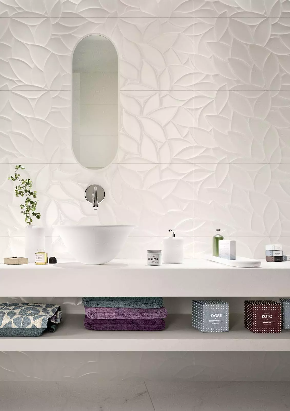 Marazzi Essenziale Flora 3D Sat. MMFP