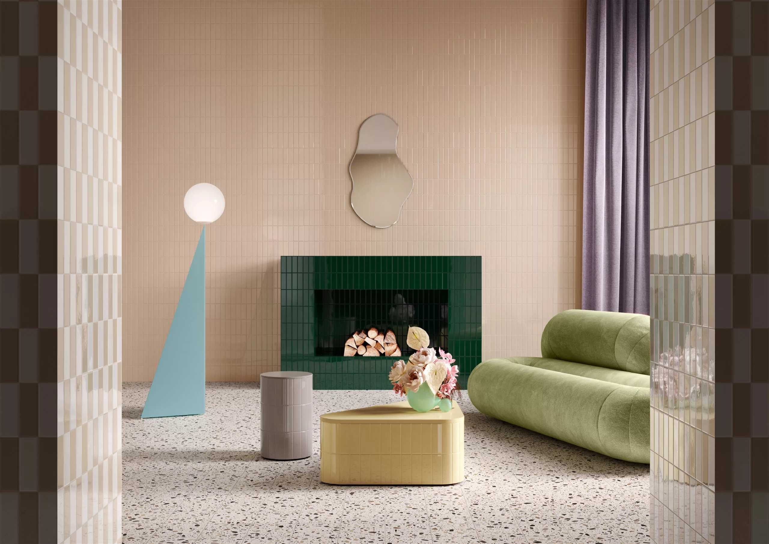 Quintessenza Färgblock Menta Lucido FGB106L