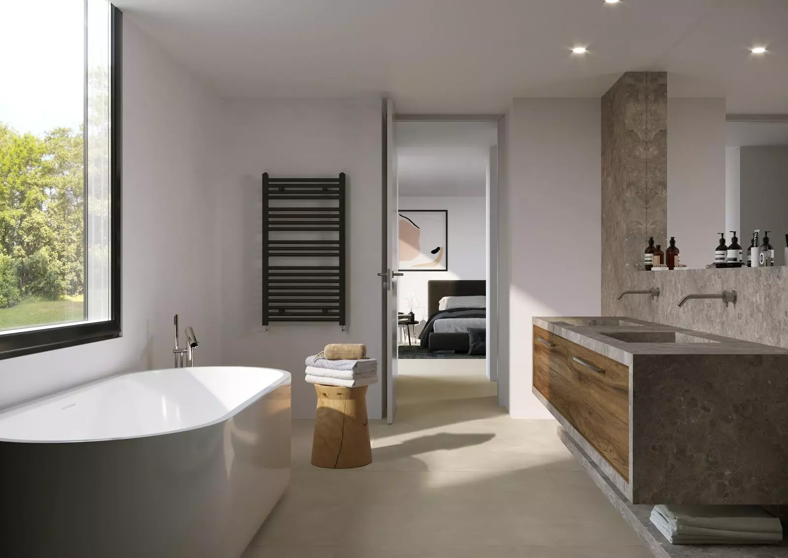 Marazzi Grande Resin Look Verde Chiaro Satin Rettificato M7GU