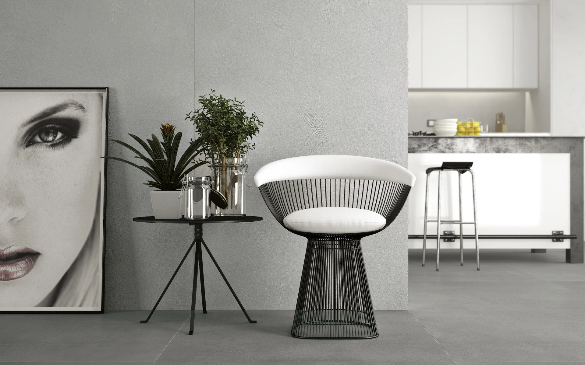 Iris Ceramica 100X100 Sq.Avenu.Silver N.6M HI100024XL