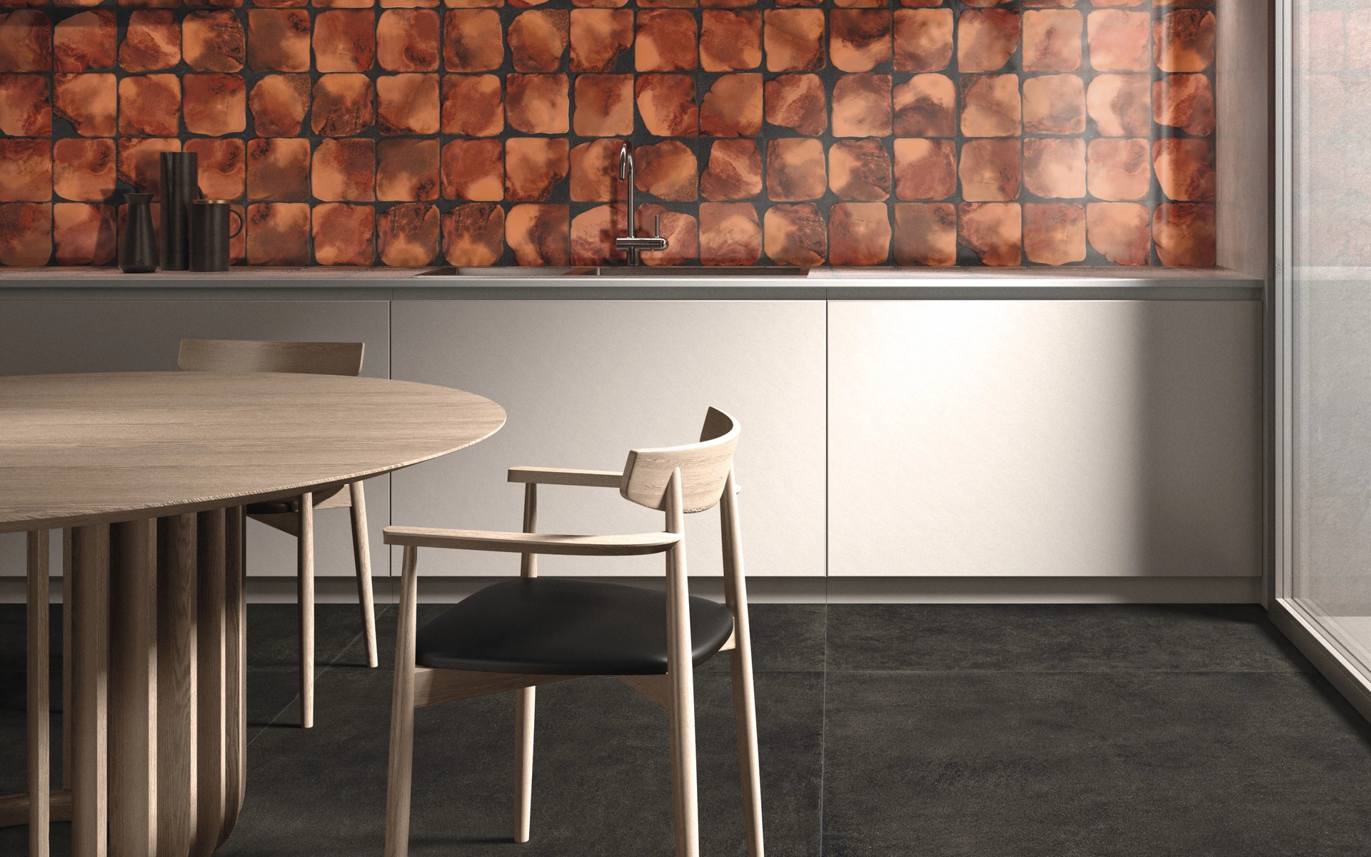 Iris Ceramica 120X120 Piet.Di Sc.Carbon.Sq 120857