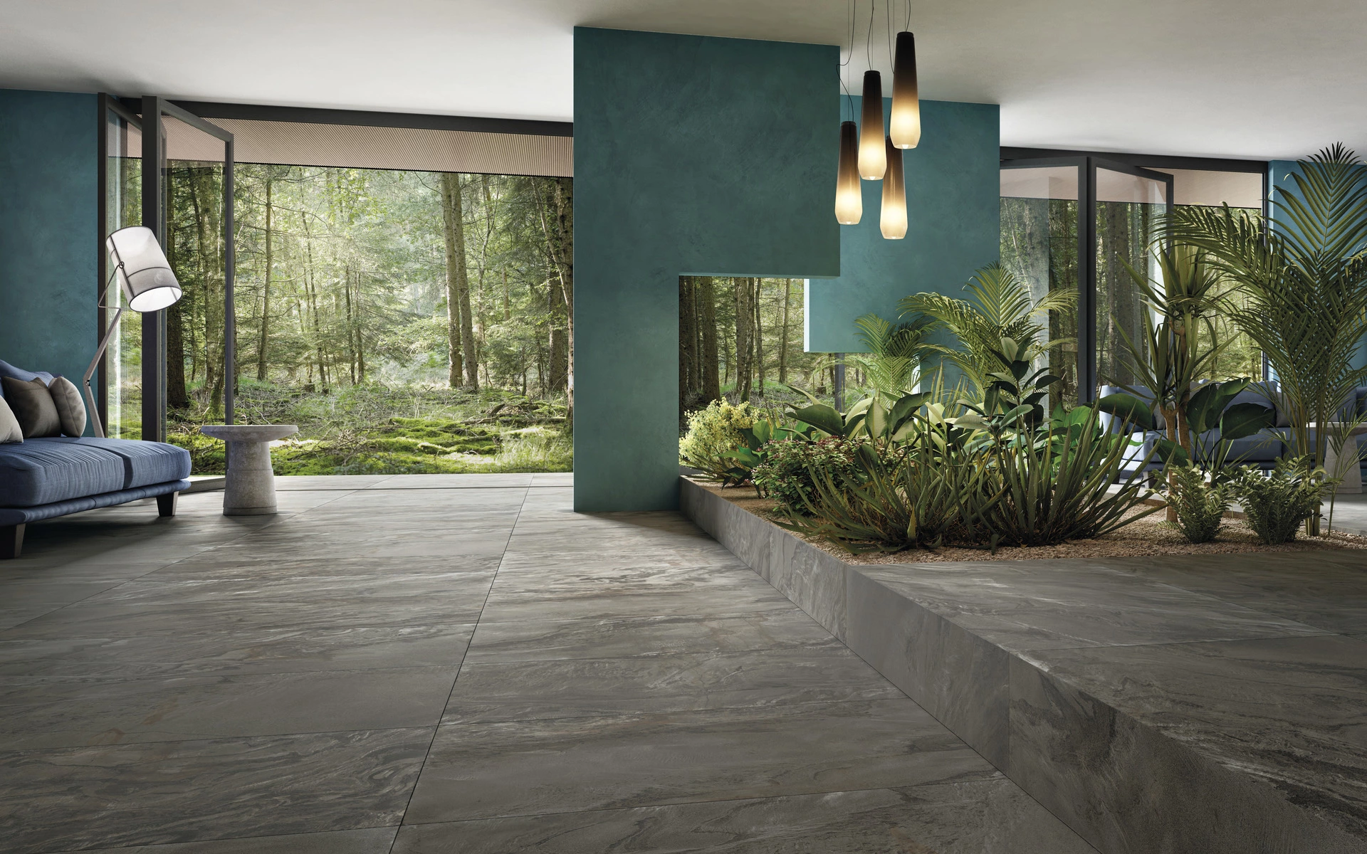 Iris Ceramica 120X60 Liq.St.Black Sq. 892748