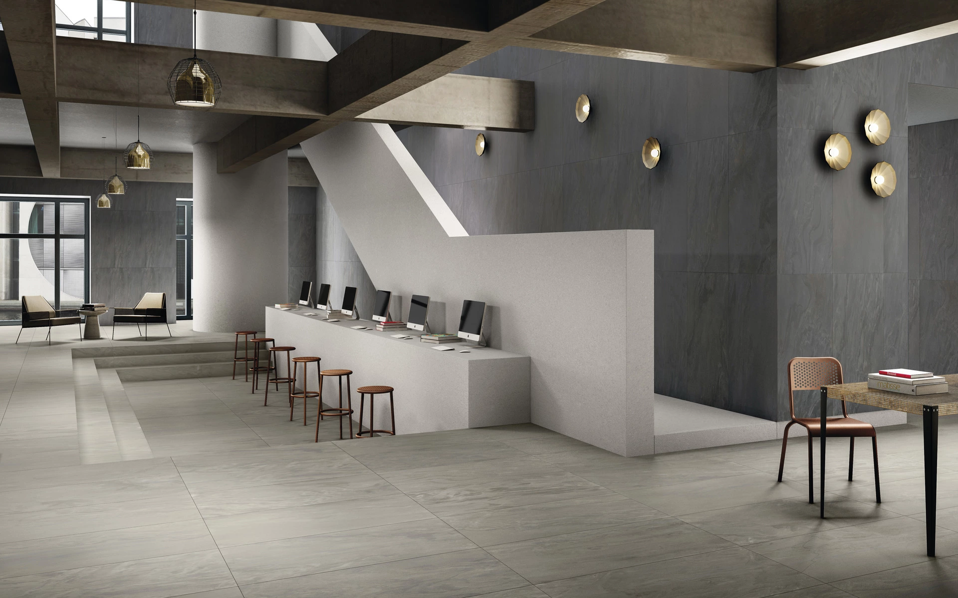 Iris Ceramica 120X60 Liq.St.Inox Sq. 892736