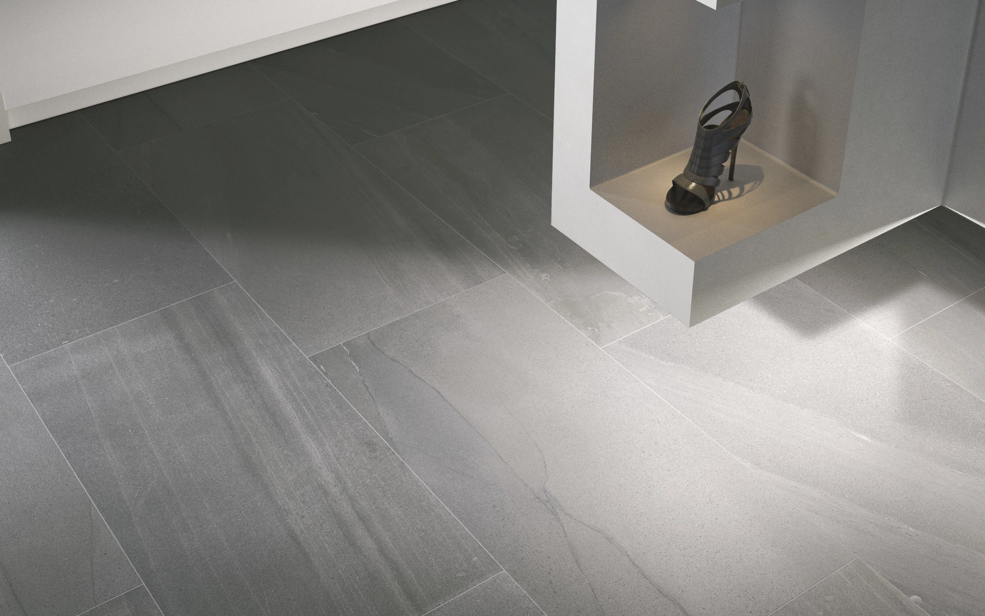 Iris Ceramica 60X60 Basalto Nero Sq. 866223