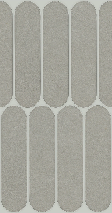 Italgraniti Nuances Grigio Mos.Ovale 19,5X37 NU02MOV