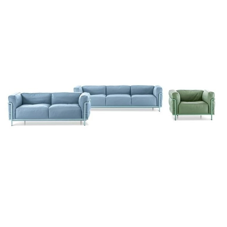 Sofa Cassina Lc3 Fauteuil Grand Confort, Grand Modéle