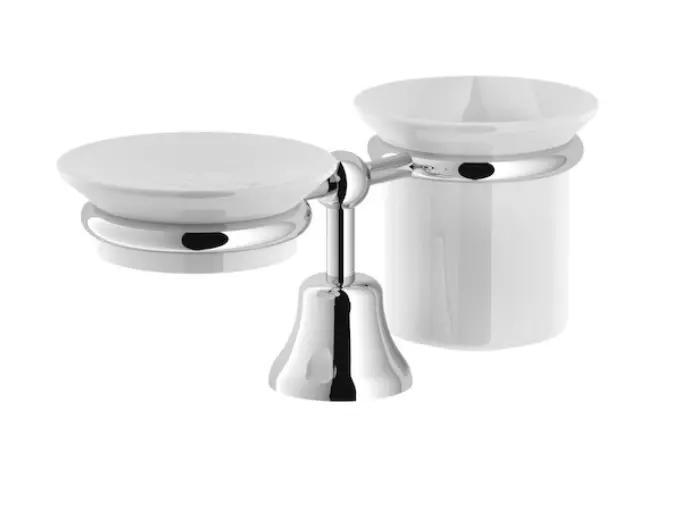 Porta sapone e pora bicchiere Nobili ACGR03