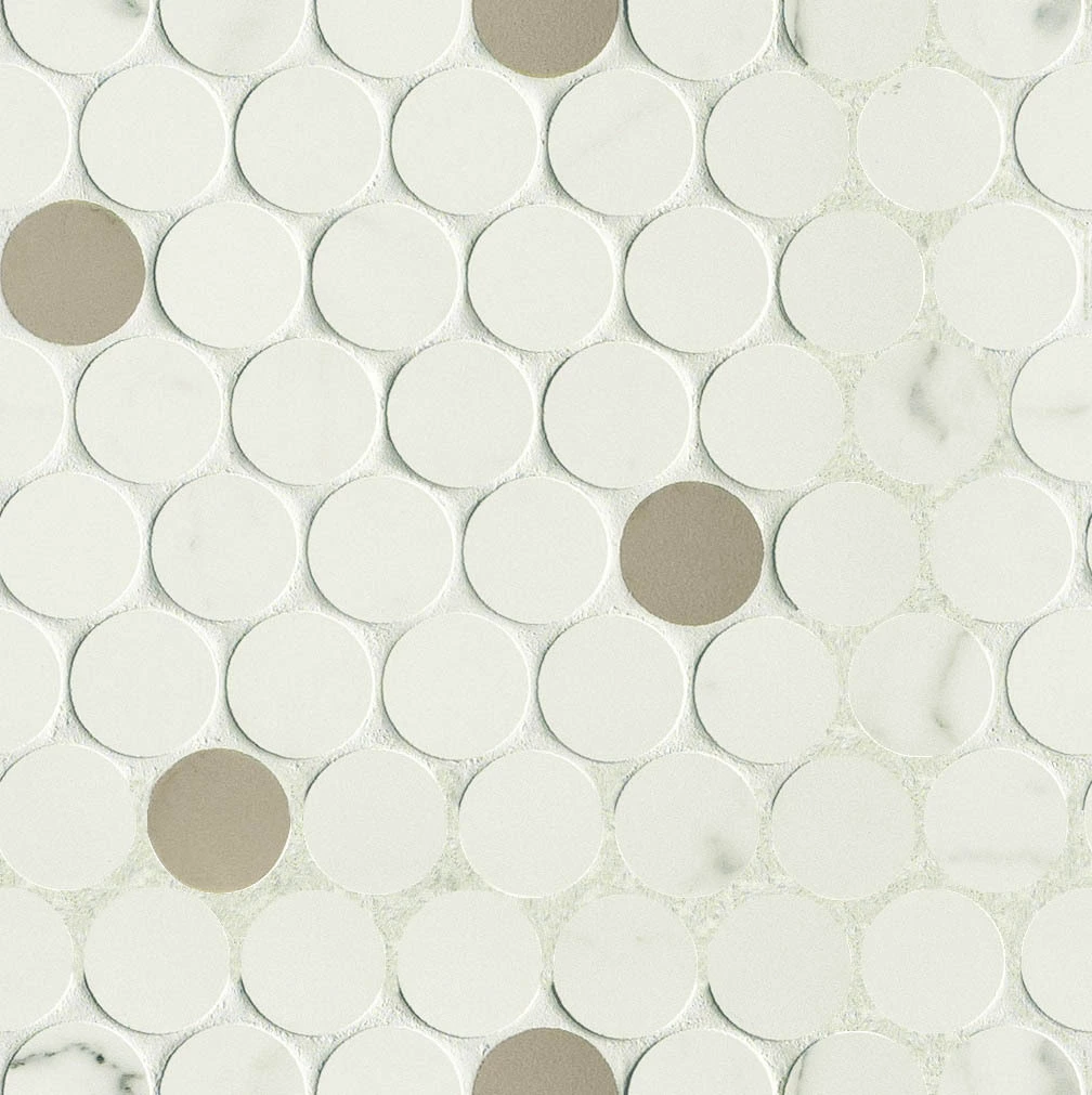 Marazzi Magnifica Statuario Mosaico Circle M8FT