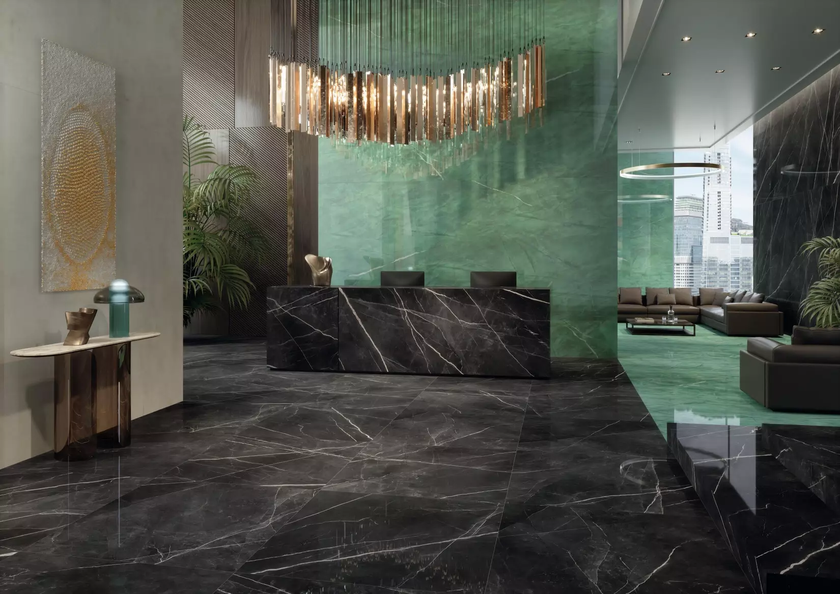 Atlas Concorde Marvel Calacatta Black 120X278 Lappato AFXY