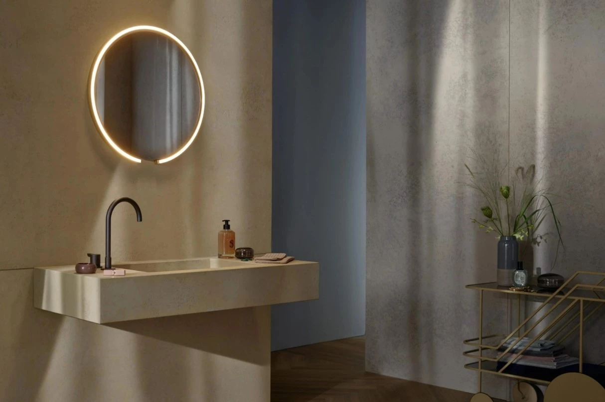 Mito sfera - Miroir lampe 60 cm