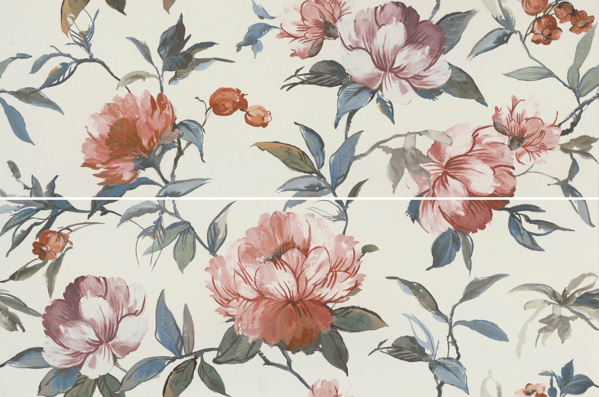 Marazzi Momenti Decoro Painting Bianco Touch MF9E