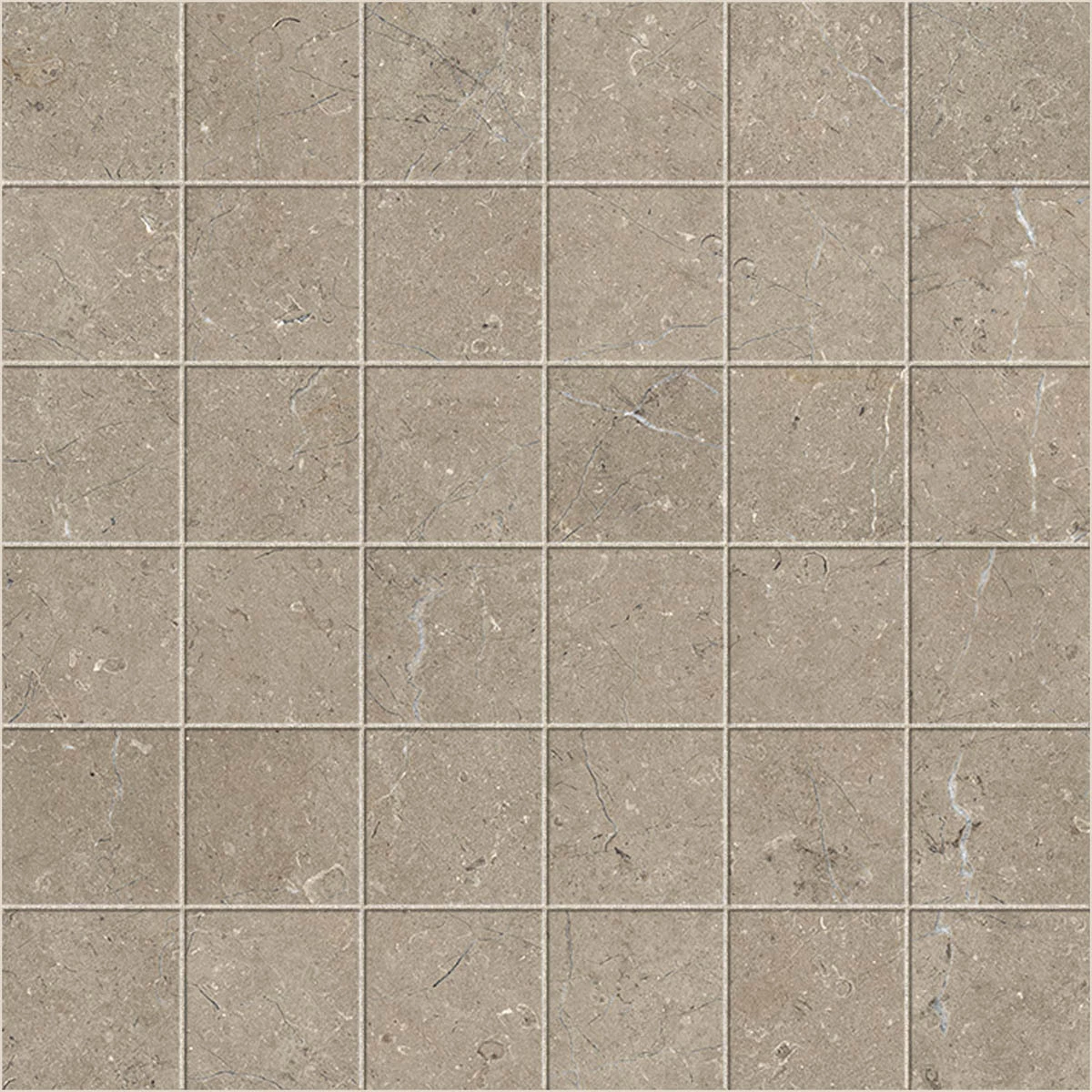 Marazzi Limestone Taupe Mosaico 5X5 Rt M8HR