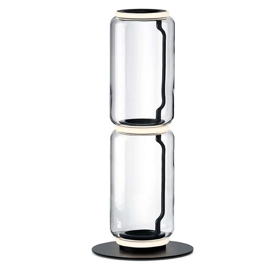 Lampadaire FLOS F0286000 Noctambule Floor 2 High Cylinder Small Base