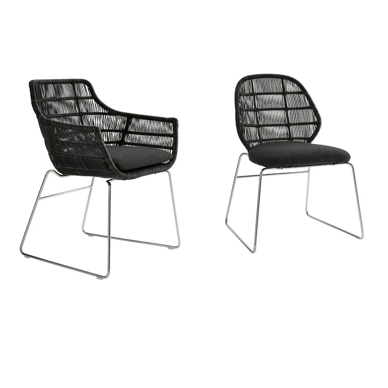 Chaise d'extérieur B&B Italia Crinoline