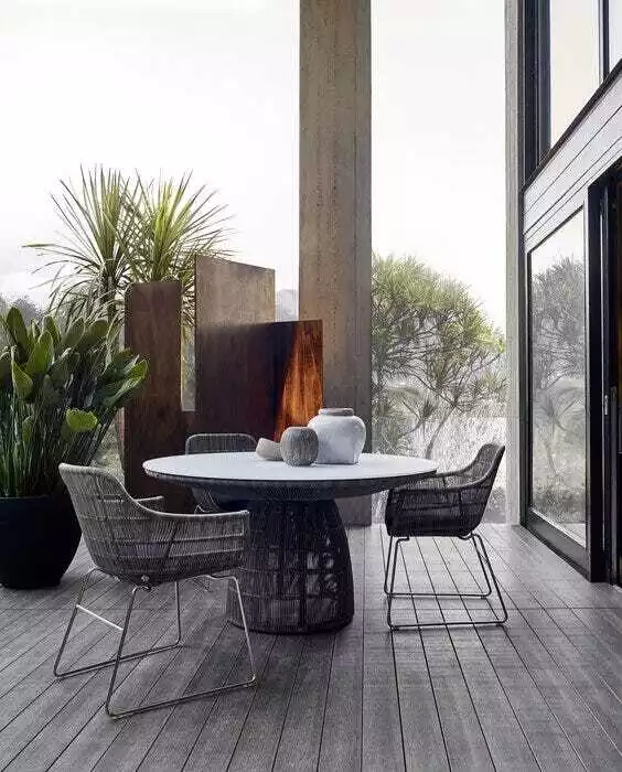 Chaise d'extérieur B&B Italia Crinoline