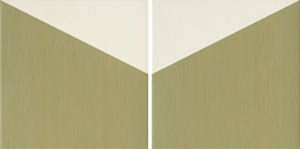 Mutina Puzzle Comb Edge Olive 25X25 BOZED57