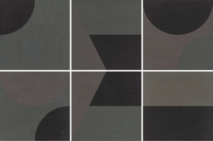 Mutina Puzzle Comb Graphic Skye 25X25 BOZCM33