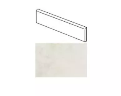 Refin Design Industry Oxyde White Battiscopa R 7X75 LG84