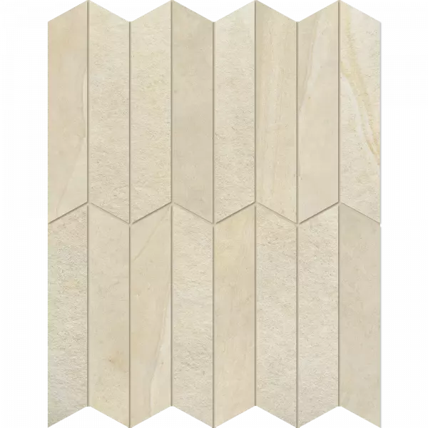 Refin Sublime Beige Plisse' Mosaico Mix R OU16