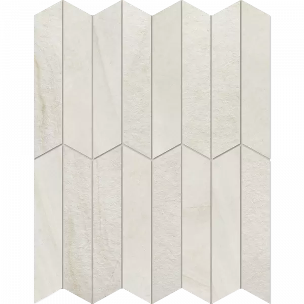 Refin Sublime Ivory Plisse' Mosaico Mix R OU15