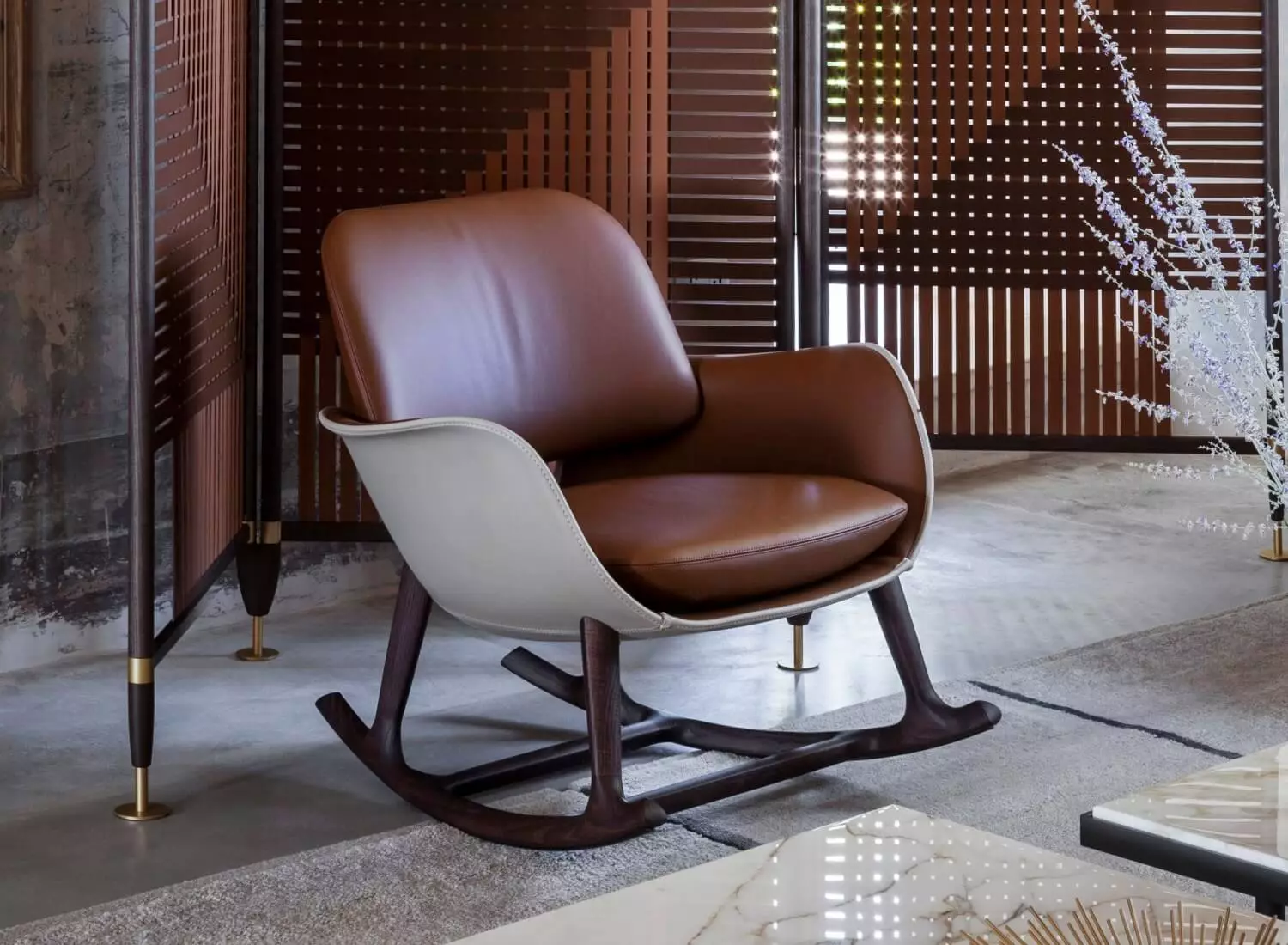 Martha Rocking armchair Poltrona Frau