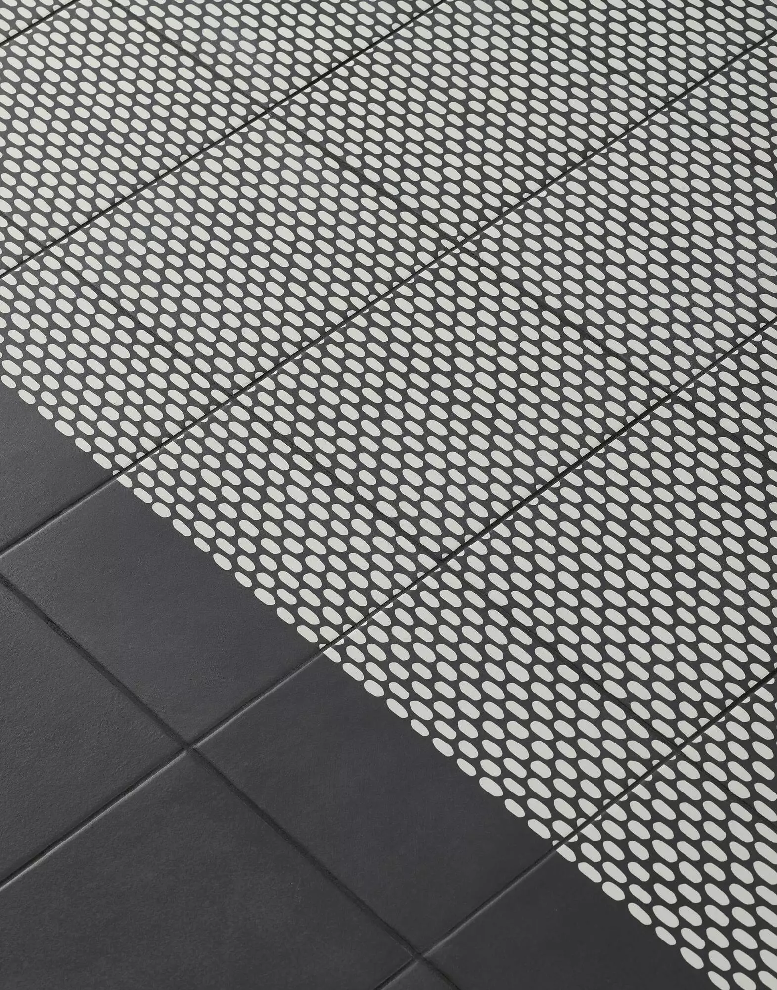 Mutina Tape Mesh Black 20,5X20,5 RETA42