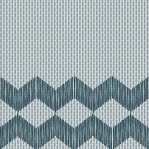 Mutina Tape Zigzag Half Blue 20,5X20,5 RETA27