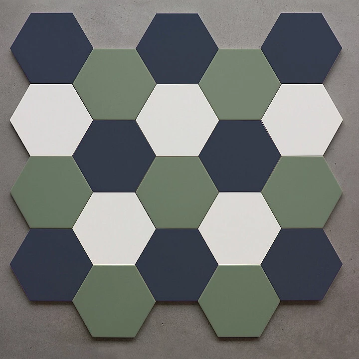 Tonalite Hexagon Lingotti Verdino HEXLIN.VE